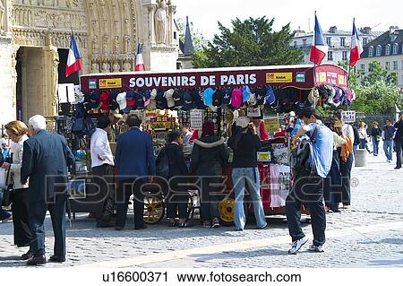 Stock Image - Europe, France, Paris, European city, City, Town, Architecture. Fotosearch