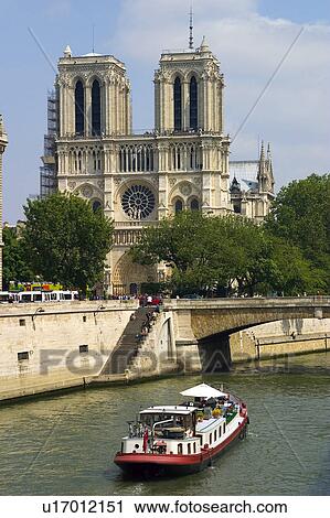 Stock Image - Europe, France, Paris, European city, City, Town, Architecture. Fotosearch