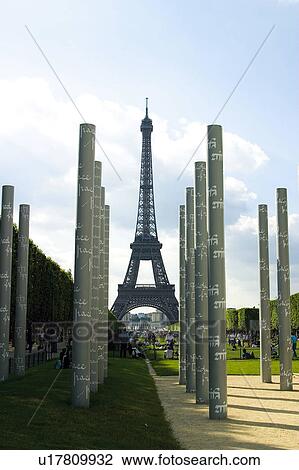 Stock Image - Europe, France, Paris, European city, City, Town, Architecture. Fotosearch