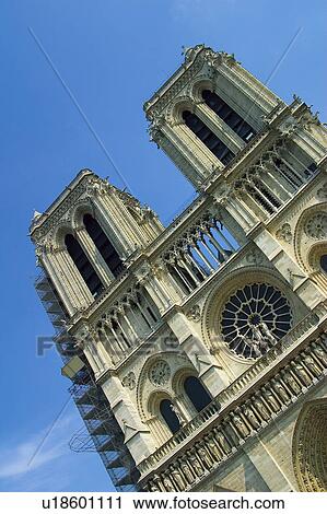 Stock Image - Europe, France, Paris, European city, City, Town, Architecture. Fotosearch