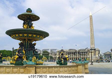 Stock Image - Europe, France, Paris, European city, City, Town, Architecture. Fotosearch