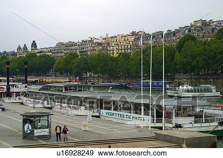 Stock Photo - Europe, France, Paris, European city, City, Town, Architecture. Fotosearch