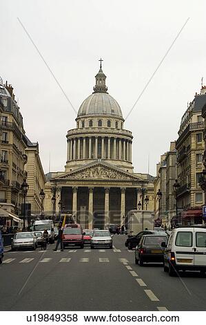 Europe, France, Paris, European city, City, Town, Street View Large Photo Image Stock Photo - Europe, France, Paris, European city, City, Town, Street. Fotosearch