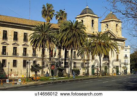 Stock Image - Spain, Comunidad valenciana, Valencia, City, Town, Building, Architecture. Fotosearch