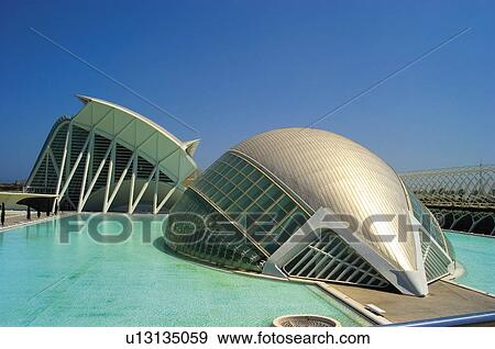 Spain, Comunidad valenciana, Valencia, City, Town, Architecture, Art View Large Photo Image Stock Photo - Spain, Comunidad valenciana, Valencia, City, Town, Architecture, Art. Fotosearch