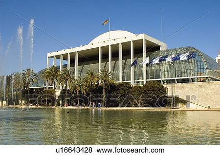 Spain, Comunidad valenciana, Valencia, City, Town, Architecture, Art View Large Photo Image Stock Photo - Spain, Comunidad valenciana, Valencia, City, Town, Architecture, Art. Fotosearch