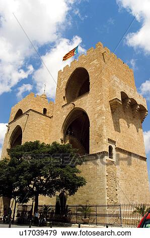 Stock Photo - Spain, Comunidad valenciana, Valencia, City, Town, Building, Architecture. Fotosearch