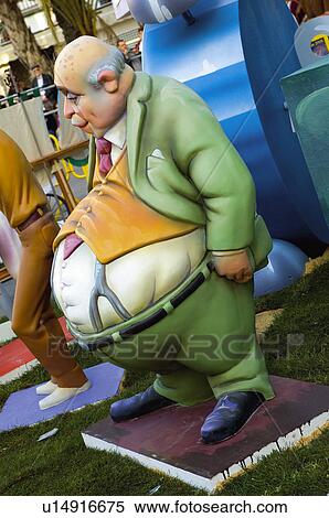 Spain, Comunidad valenciana, Valencia, Ninot, Falla, Fallas, Puppet View Large Photo Image Stock Photography - Spain, Comunidad valenciana, Valencia, Ninot, Falla, Fallas, Puppet. Fotosearch