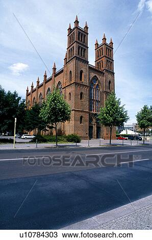 Stock Image - Europe, Germany, European city, City, Town, Berlin, Architecture. Fotosearch