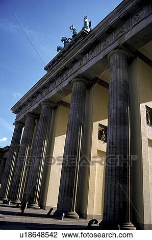 Stock Image - Europe, Germany, European city, City, Town, Berlin, Architecture. Fotosearch