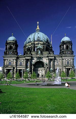 Stock Photo - Europe, Germany, European city, City, Town, Berlin, Architecture. Fotosearch