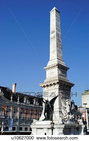 Stock Image - Europe, European city, Portugal, Lisboa, City, Town, Architecture. Fotosearch