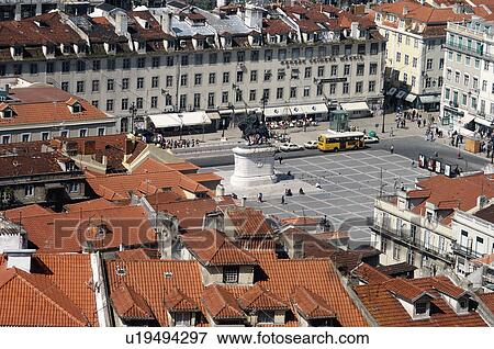 Europe, European city, Portugal, Lisboa, City, Town, Architecture View Large Photo Image Stock Photo - Europe, European city, Portugal, Lisboa, City, Town, Architecture. Fotosearch