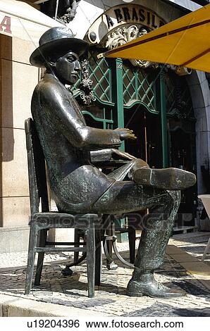 Stock Photograph - Europe, European city, Portugal, Lisboa, City, Town, Street. Fotosearch