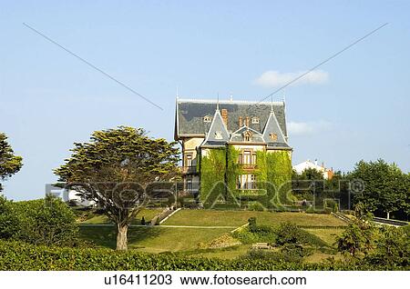 Spain, Cantabria, Comillas, Village, Landscape, Nature, University View Large Photo Image Stock Image - Spain, Cantabria, Comillas, Village, Landscape, Nature, University. Fotosearch