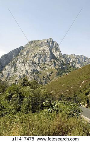Spain, Cantabria, Natural park, Picos de europa, Picos europa, Nature, Landscape View Large Photo Image Stock Photo - Spain, Cantabria, Natural park, Picos de europa, Picos europa, Nature, Landscape. Fotosearch