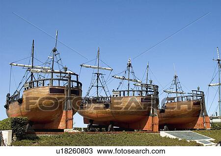 Stock Image - Spain, Cantabria, Santander, Boat, Boats, Craft, Crafts. Fotosearch