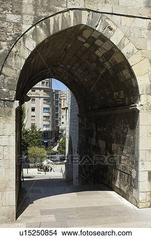 Spain, Cantabria, Santander, Architecture, City, Town, Arch View Large Photo Image Picture - Spain, Cantabria, Santander, Architecture, City, Town, Arch. Fotosearch