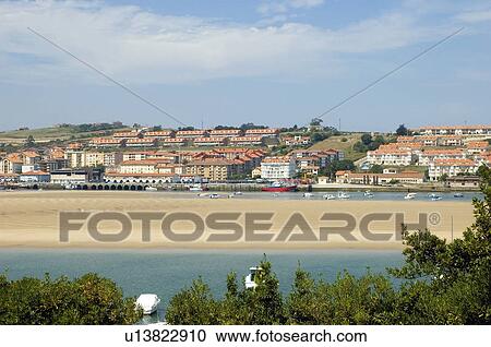 Spain, Cantabria, Santander, San vicente barquera, Village, House, Houses View Large Photo Image Stock Image - Spain, Cantabria, Santander, San vicente barquera, Village, House, Houses. Fotosearch