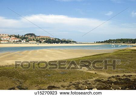 Spain, Cantabria, Santander, San vicente barquera, Village, House, Houses View Large Photo Image Stock Image - Spain, Cantabria, Santander, San vicente barquera, Village, House, Houses. Fotosearch