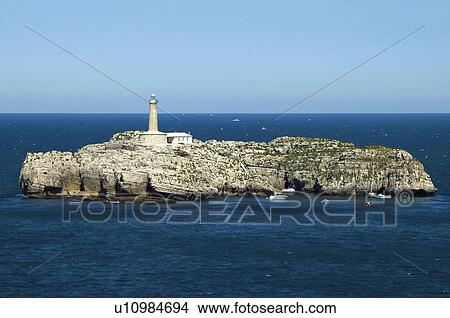 Spain, Cantabria, Santander, Sea, Ocean, Atlantic ocean, Nature View Large Photo Image Picture - Spain, Cantabria, Santander, Sea, Ocean, Atlantic ocean, Nature. Fotosearch