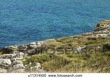 Spain, Cantabria, Santander, Sea, Ocean, Atlantic ocean, Nature View Large Photo Image Stock Image - Spain, Cantabria, Santander, Sea, Ocean, Atlantic ocean, Nature. Fotosearch
