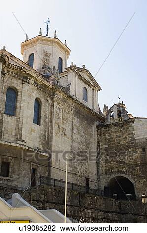 Spain, Cantabria, Santander, Architecture, City, Town, Art View Large Photo Image Stock Image - Spain, Cantabria, Santander, Architecture, City, Town, Art. Fotosearch