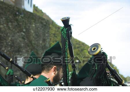 Spain, Asturias, Cudillero, City, Town, Typical, Misician View Large Photo Image Stock Image - Spain, Asturias, Cudillero, City, Town, Typical, Misician. Fotosearch