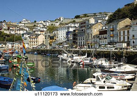 Spain, Asturias, Luarca, Sea, Port, Harbour, Boat View Large Photo Image Stock Image - Spain, Asturias, Luarca, Sea, Port, Harbour, Boat. Fotosearch
