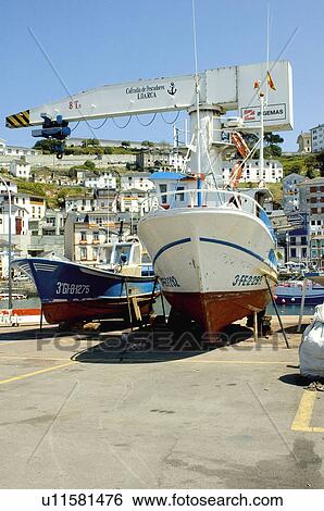 Spain, Asturias, Luarca, Sea, Port, Harbour, Boat View Large Photo Image Stock Photograph - Spain, Asturias, Luarca, Sea, Port, Harbour, Boat. Fotosearch
