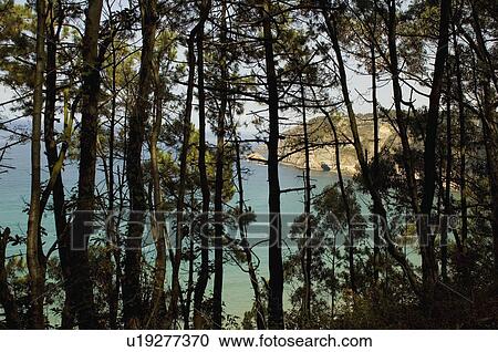 Spain, Asturias, Nature, Beach, Coast, Landscape, Sea View Large Photo Image Stock Image - Spain, Asturias, Nature, Beach, Coast, Landscape, Sea. Fotosearch