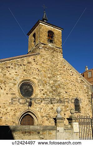 Stock Photo - Spain, Castilla leon, Leon, Astorga, City, Town, Art. Fotosearch