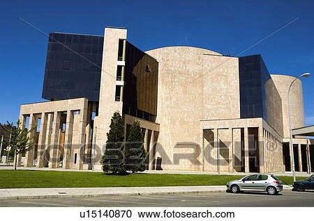 Spain, Castilla leon, Leon, City, Town, Architecture, Modern View Large Photo Image Stock Image - Spain, Castilla leon, Leon, City, Town, Architecture, Modern. Fotosearch