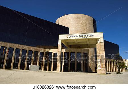 Spain, Castilla leon, Leon, City, Town, Architecture, Modern View Large Photo Image Stock Photograph - Spain, Castilla leon, Leon, City, Town, Architecture, Modern. Fotosearch