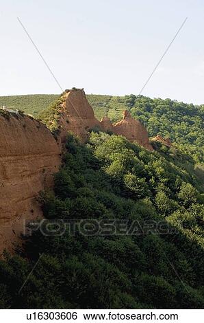 Spain, Castilla leon, Leon, Las medulas, Medulas, Nature, Landscape View Large Photo Image Stock Photograph - Spain, Castilla leon, Leon, Las medulas, Medulas, Nature, Landscape. Fotosearch