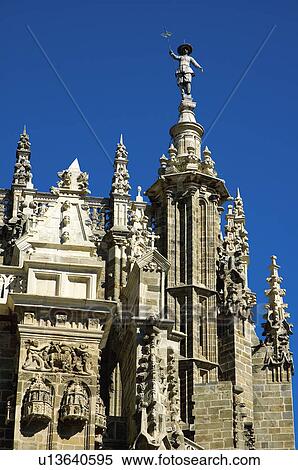 Stock Photography - Spanish church with art. Fotosearch