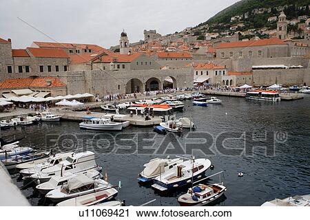travel, croatia, dubrovnik View Large Photo Image Stock Image - travel, croatia, dubrovnik. Fotosearch