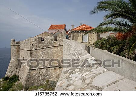 Stock Image - travel, croatia, dubrovnik. Fotosearch