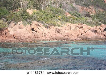 Picture - travel, france, french riveria. Fotosearch