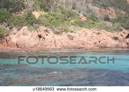 Stock Image - travel, france, french riveria. Fotosearch