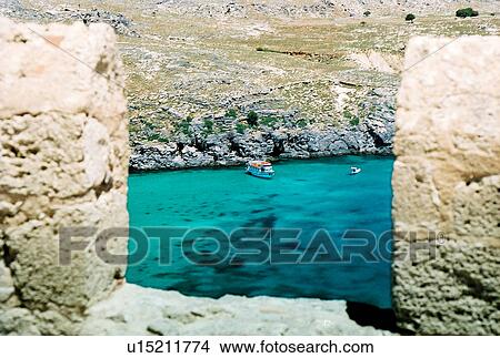 Picture - travel, greece, island. Fotosearch