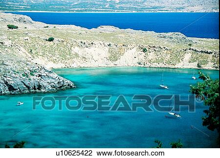 Stock Image - travel, greece, island. Fotosearch