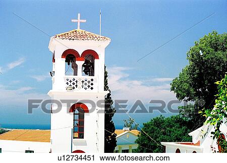 Stock Image - travel, greece, island. Fotosearch