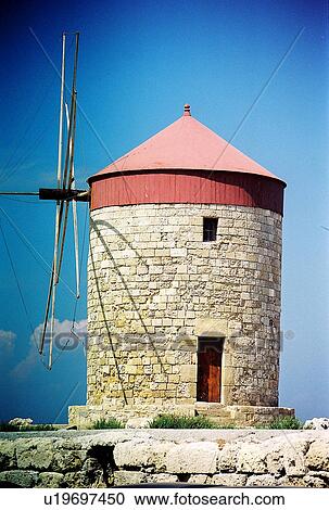 Stock Image - travel, greece, island. Fotosearch