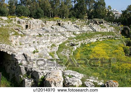 Stock Image - travel, italy, rural, sicily. Fotosearch