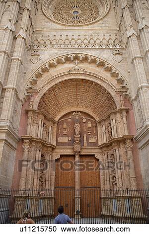 Stock Image - travel, spain, mallorca city. Fotosearch