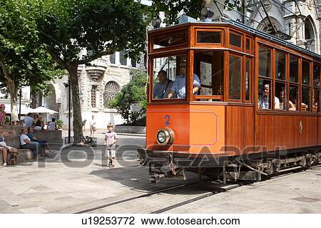 Stock Image - travel, spain, mallorca city. Fotosearch
