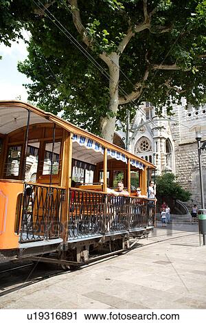 Stock Image - travel, spain, mallorca city. Fotosearch
