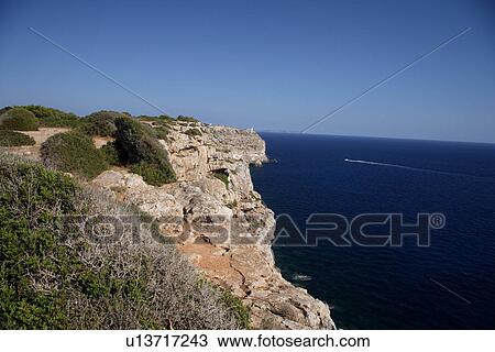 Stock Image - travel, spain, mallorca, seaside. Fotosearch
