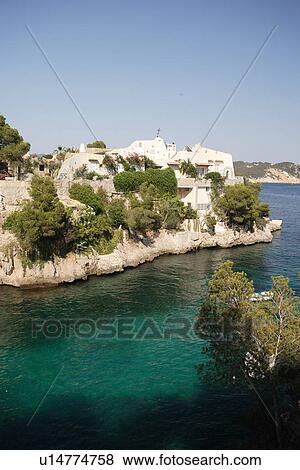 Stock Photo - travel, spain, mallorca, seaside. Fotosearch